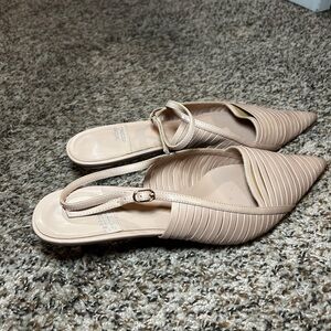 Jeffrey Campbell Beige Women's Slingback Shoes